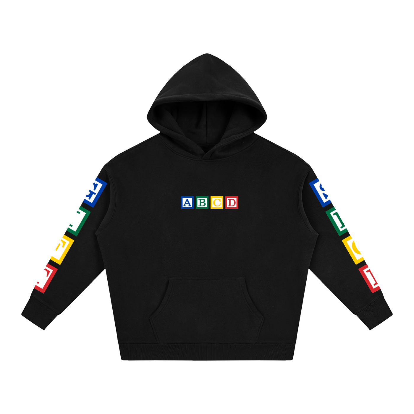 Blocks Logo Hoodie