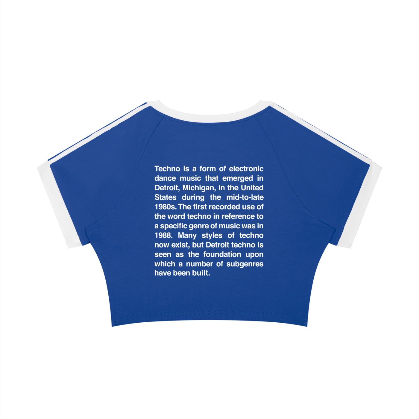 Techno Crop T-Shirt
