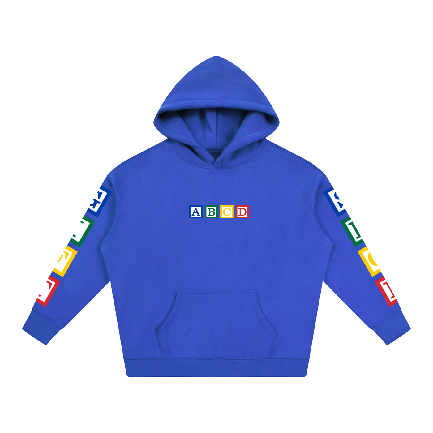 Blocks Logo Hoodie