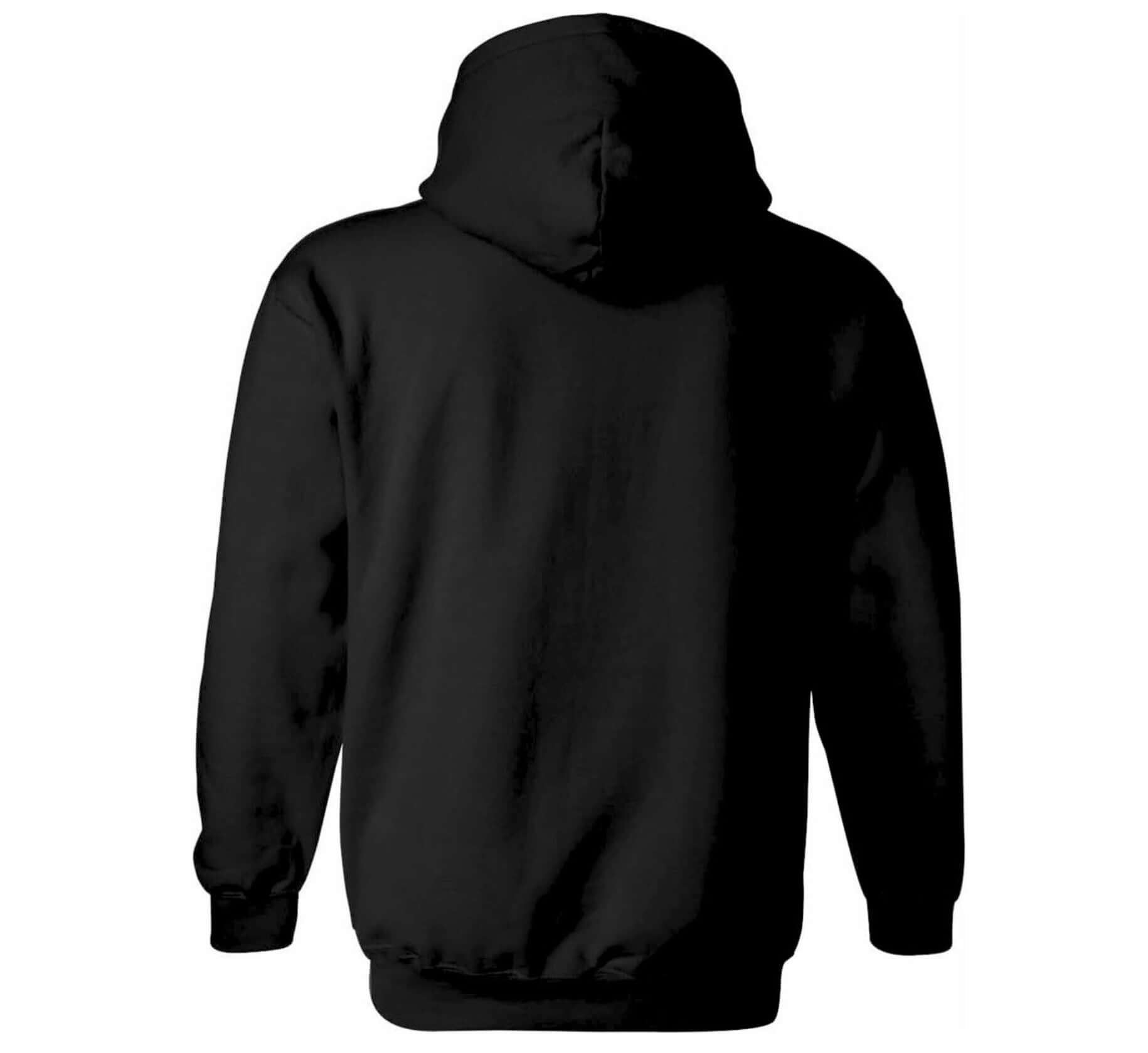 ABCD GIFT SHOP - blocks logo hoodie back view with clean design