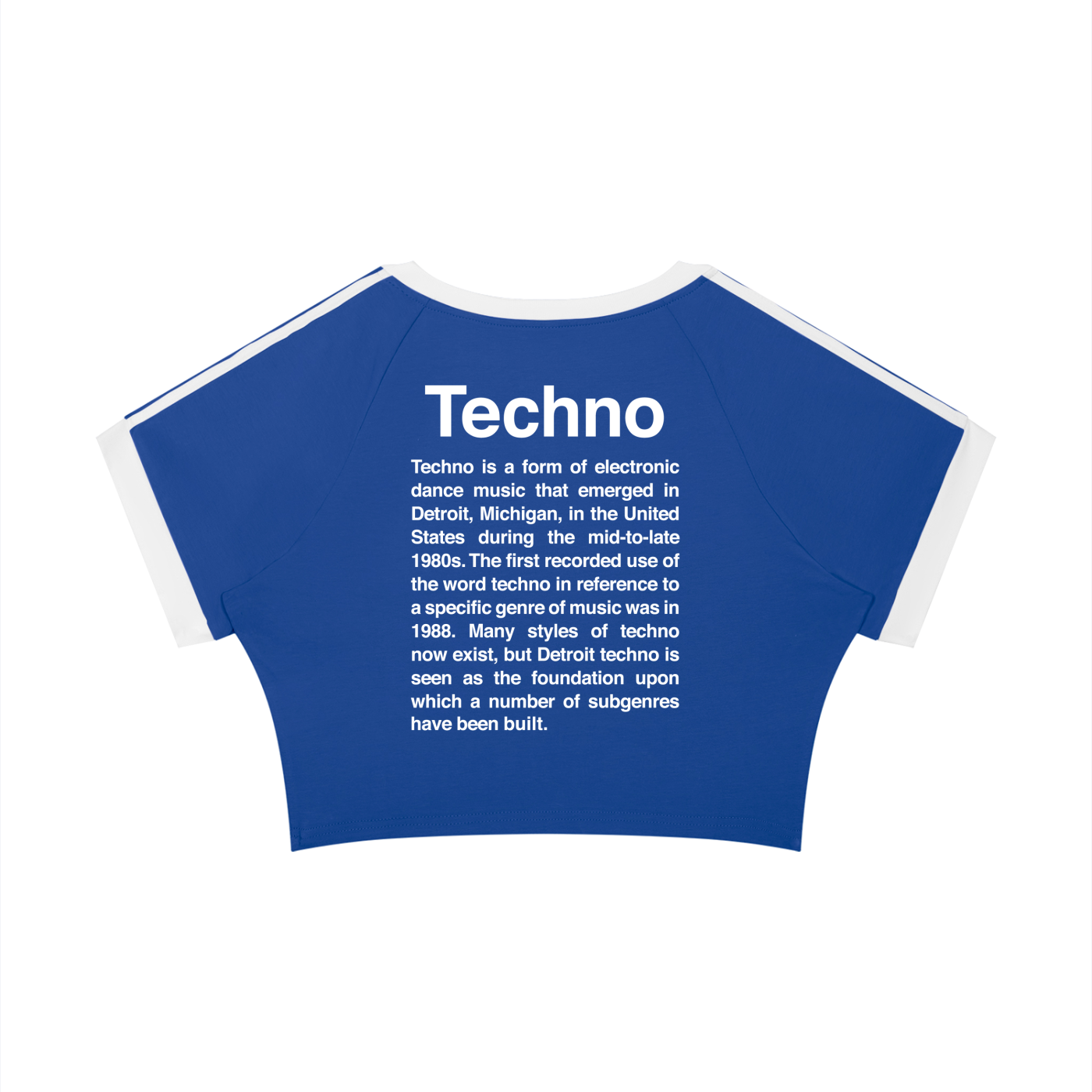 Techno Crop T-Shirt